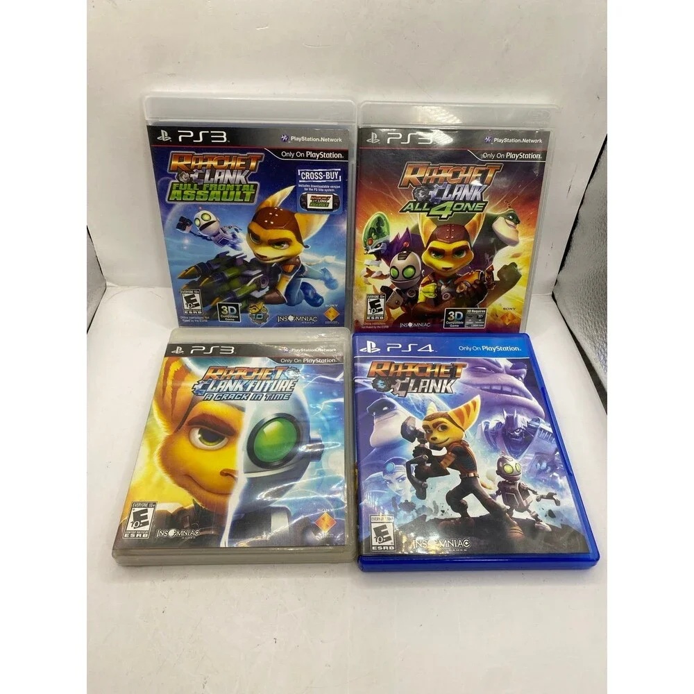 Ratchet & Clank 4 Game Bundle (PlayStation ps3 ps4 all 4 crack in time assault